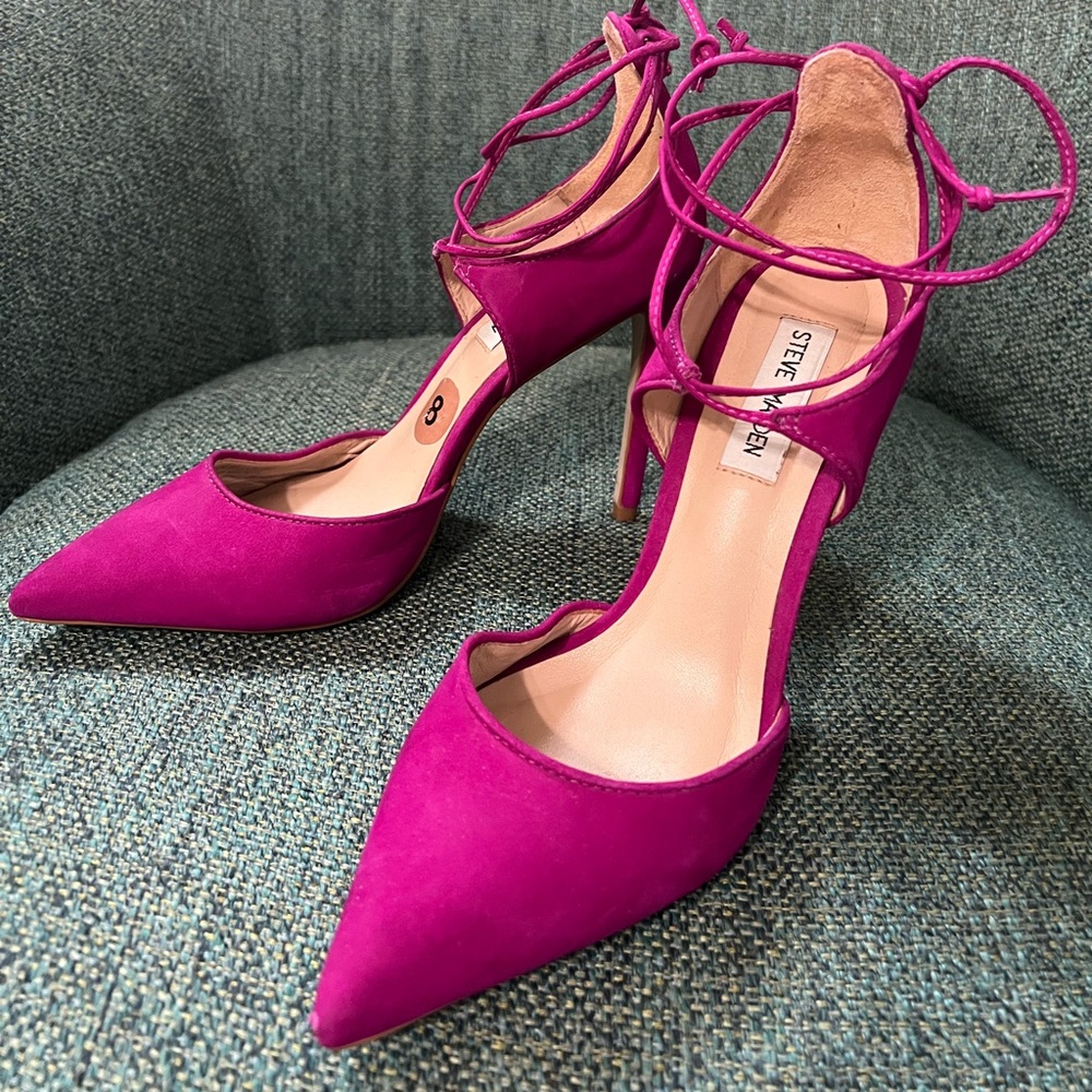 Steve Madden Women's Magenta Pink Heels